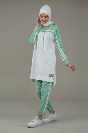 Ladies Tracksuit 2pcs | Green