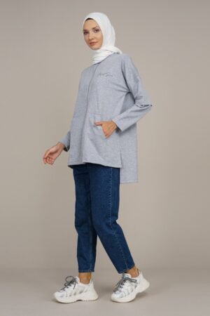 Ladies Tracksuit Top | Grey