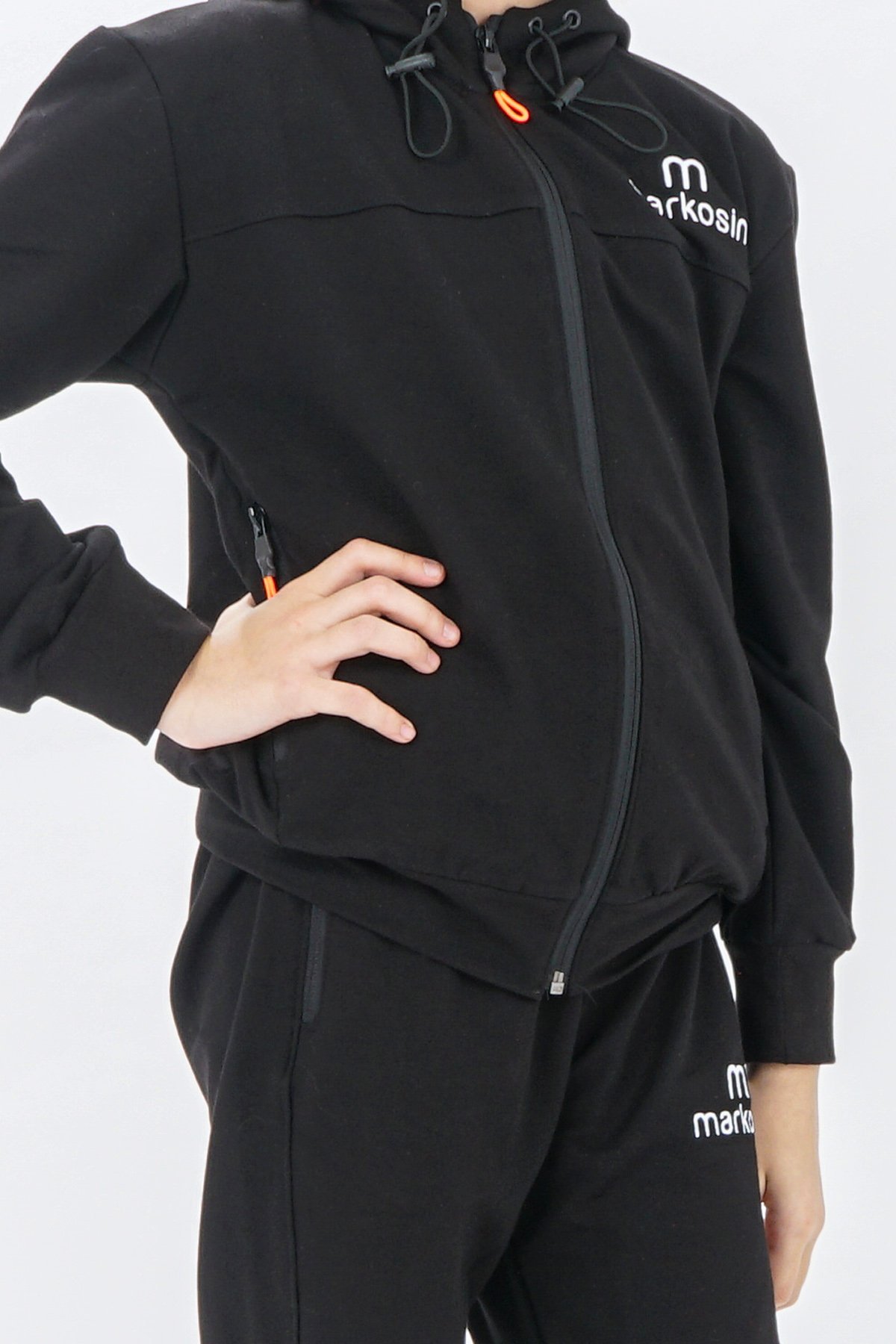 Unisex Zippered Girls Tracksuit Set Long Sleeves - Image 5