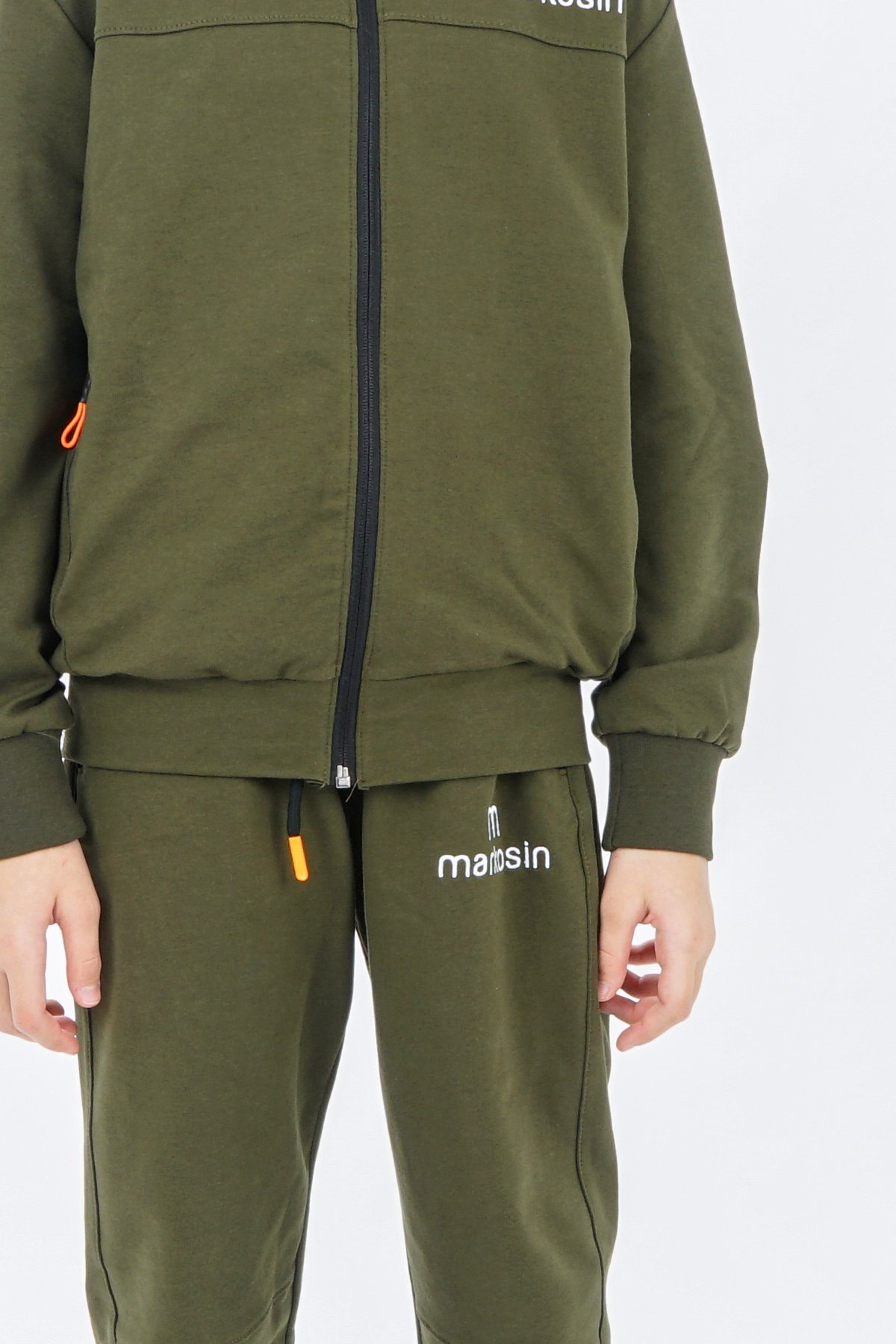 Unisex Zippered Girls Tracksuit Set Long Sleeves - Image 5