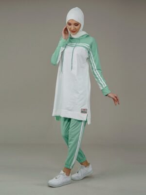 Ladies Tracksuit 2pcs | Green