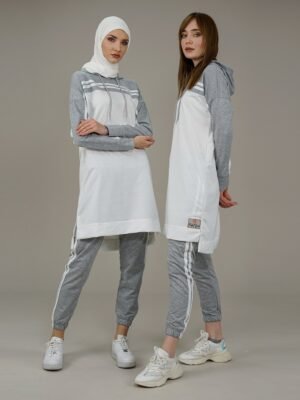 Ladies Tracksuit 2pcs | Grey