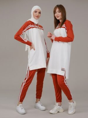 Ladies Tracksuit 2pcs | Red