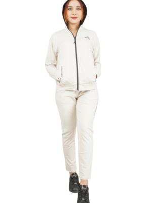 Women's 2Pcs Set Hooded | Ladies Tracksuit | Stone